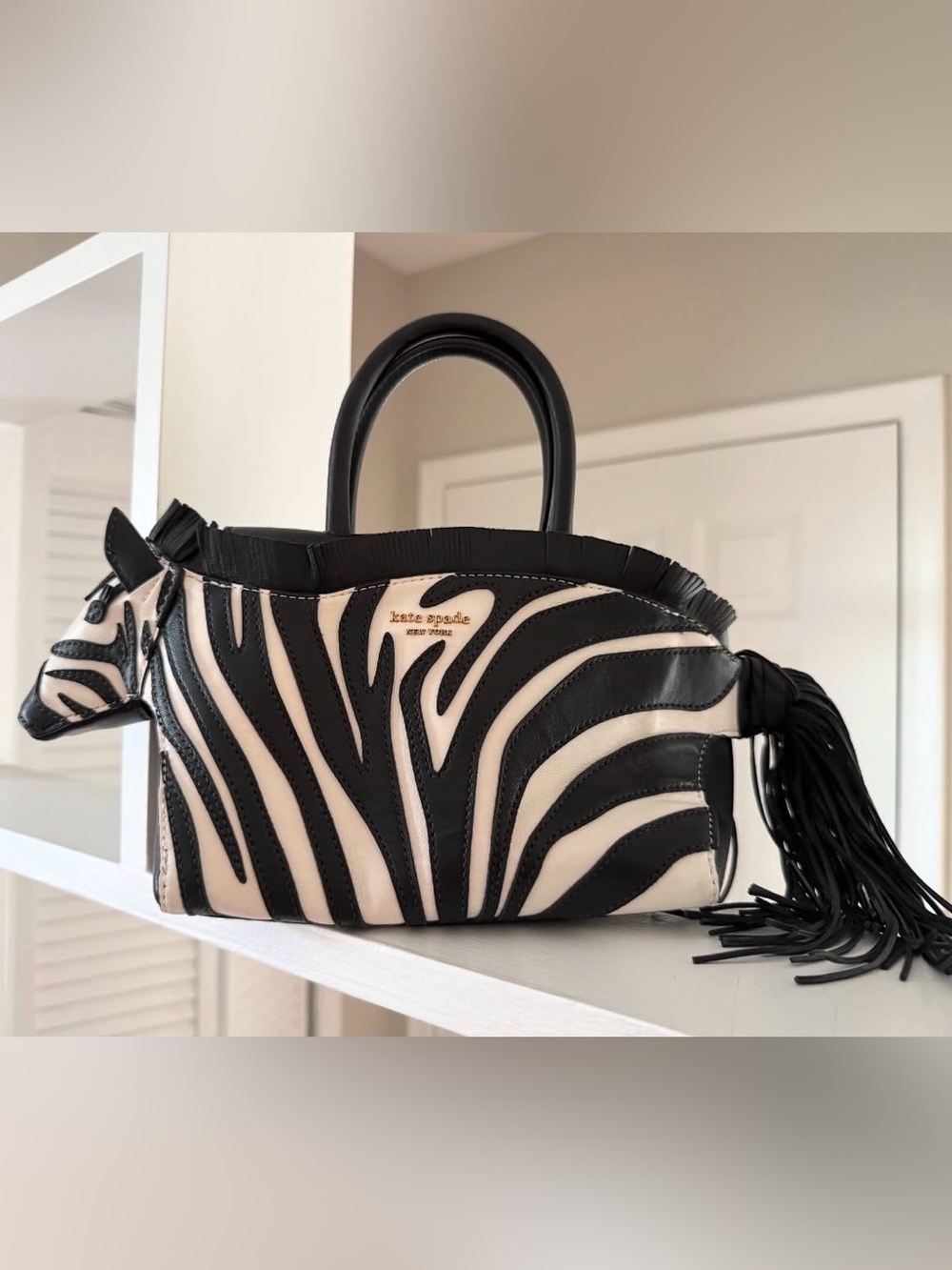 Kate Spade Ziggy Zebra Bag